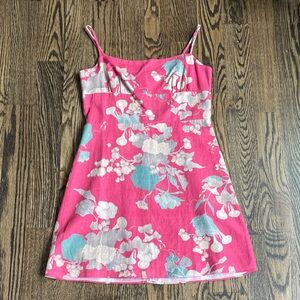 Sunday Best Linen Pink Dress